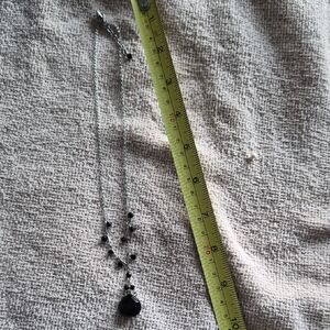 Elegant Black Beaded Necklace